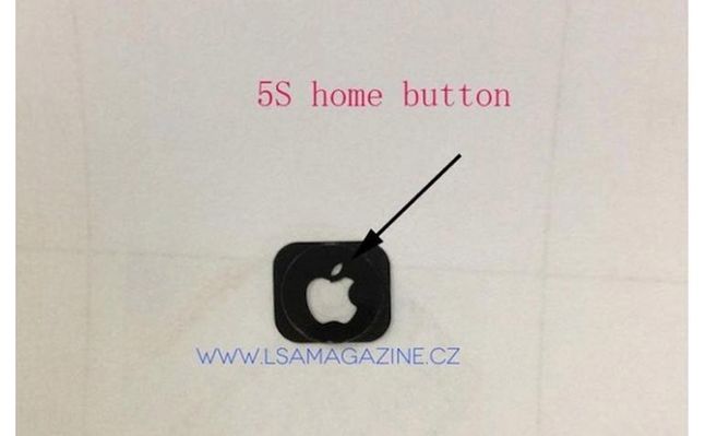 Przycisk Home w iPhonie 5S (fot. lsamagazinte.cz)