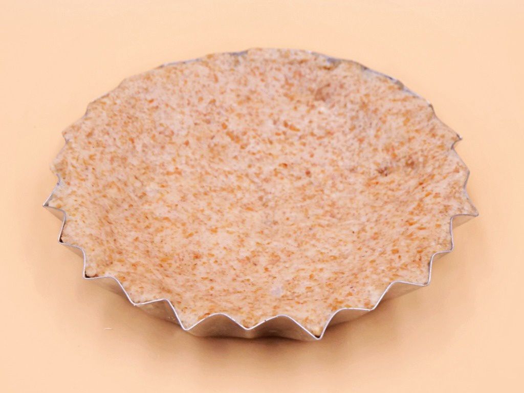 Białkowa tartaletka z borówkami przepis