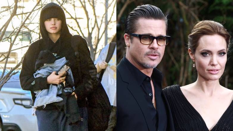 Córka Angeliny Jolie i Brada Pitta zmierza na zajęcia taneczne