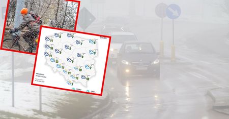 Alarmujące prognozy. Idą chłodne masy powietrza, deszcz i mgły