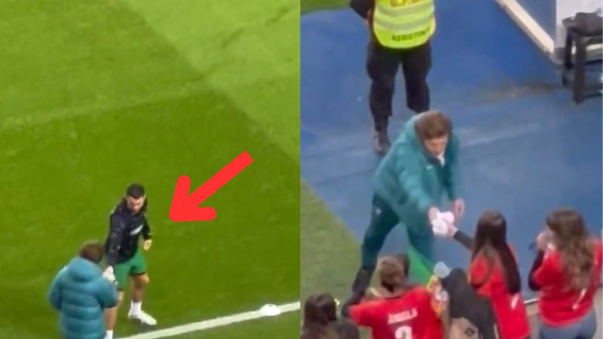 Niebywałe, co Ronaldo zrobił przed meczem z Polską