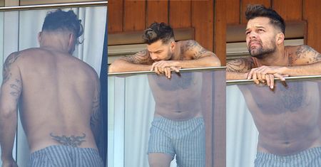 Ricky Martin w samych bokserkach! (ZDĘCIA)