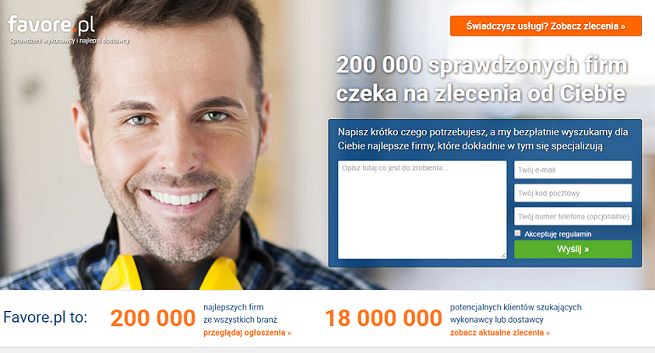 Wirtualna Polska sprzedała Favore.pl za milion zł i 2 proc. akcji Fachowcy.pl Ventures