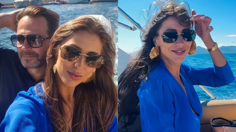 Paweł Deląg i Patrycja Komorowska na wakacjach