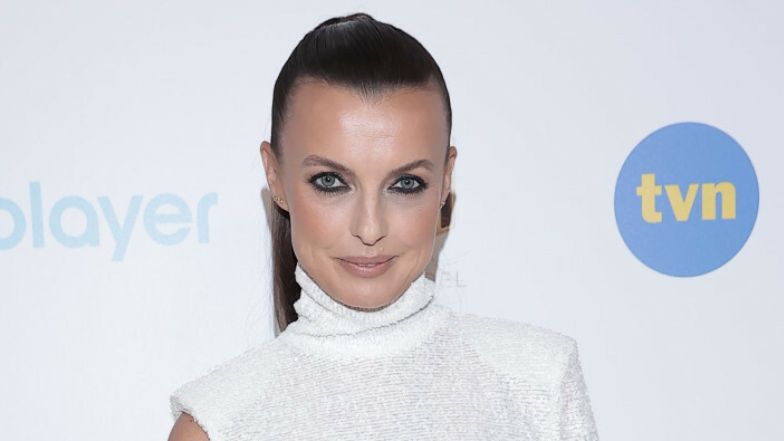 Katarzyna Sokołowska podczas finału "Top Model"