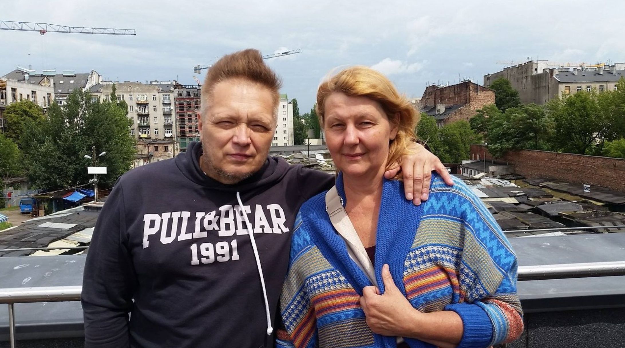 Muniek Staszczyk z żoną