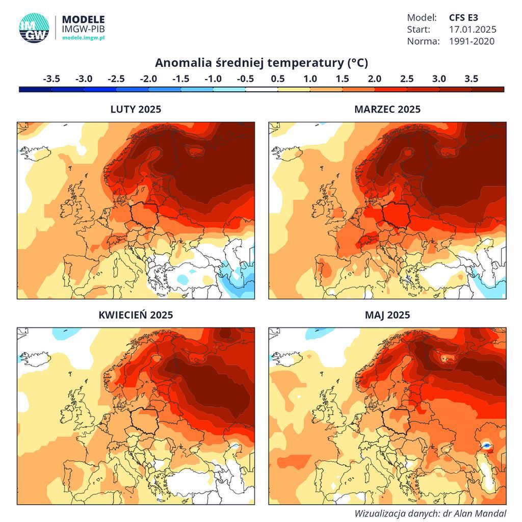 Pogoda na wiosnę. Temperatura wyższa od wieloletniej średniej