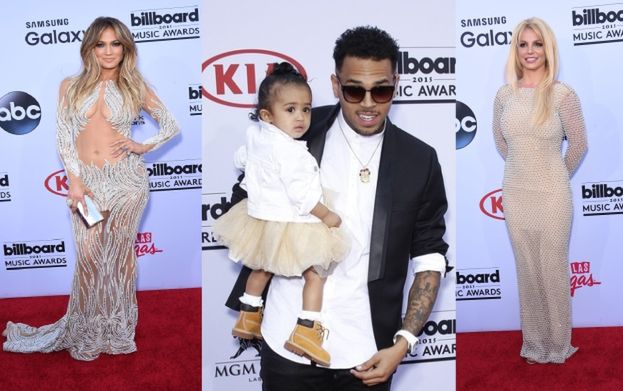 Gwiazdy na Billboard Music Awards! Brown przyszedł z córką... (ZDJĘCIA)