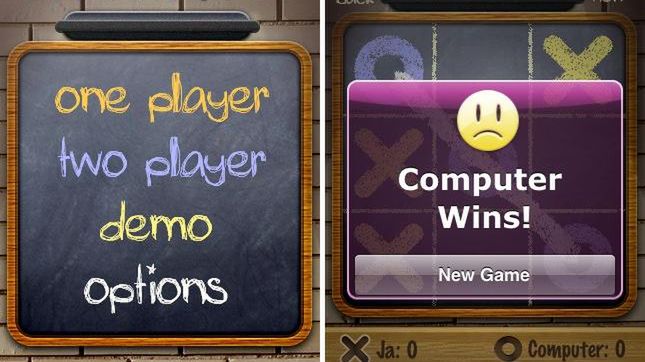 Zagraj w kółko i krzyżyk z iPhonem 1