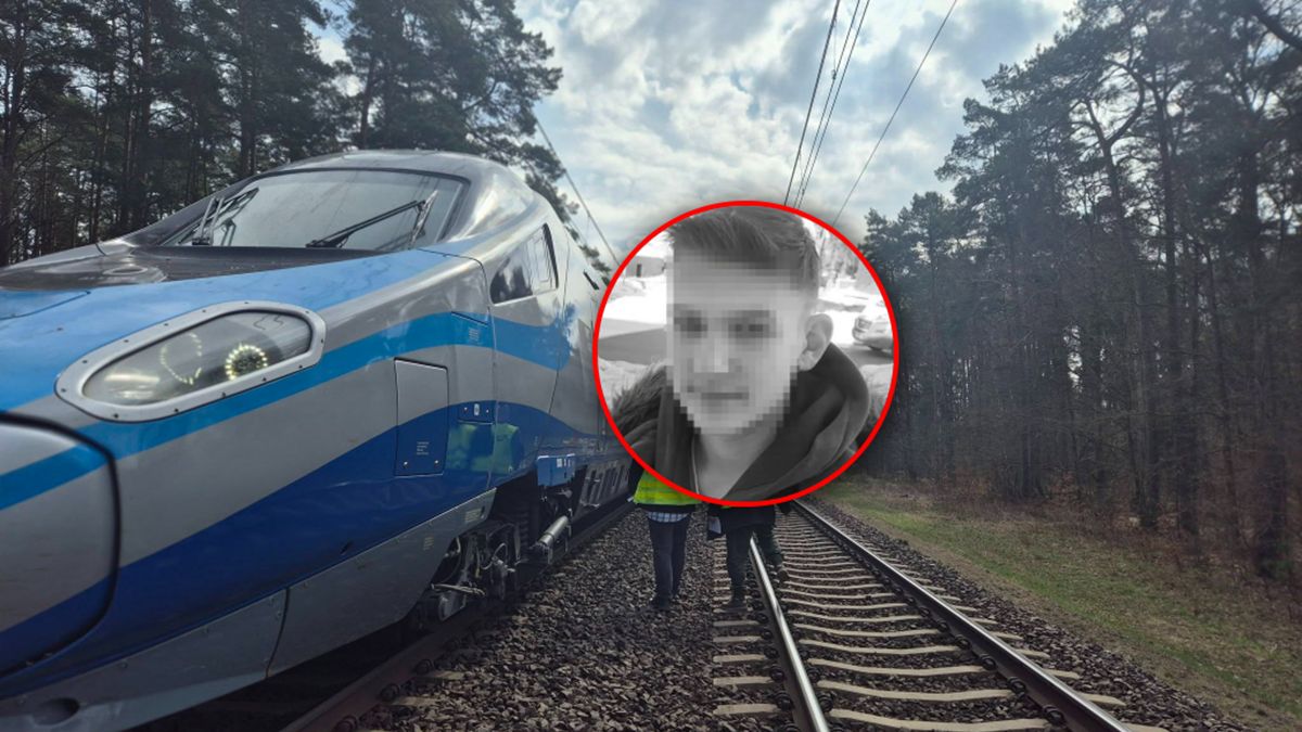 Mateusz zginął pod kołami pociągu.