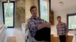 Mikołaj Roznerski urządził się poza miastem. Momentalnie zakochacie się w tej chacie [ZDJĘCIA]