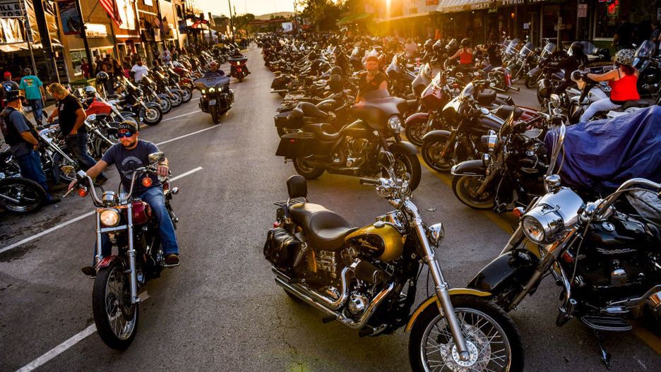 zlot motocyklowy w Sturgis
