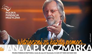 Jan A.P. Kaczmarek cierpi na ciężką i rzadką chorobę. Ruszyła kolejna zbiórka