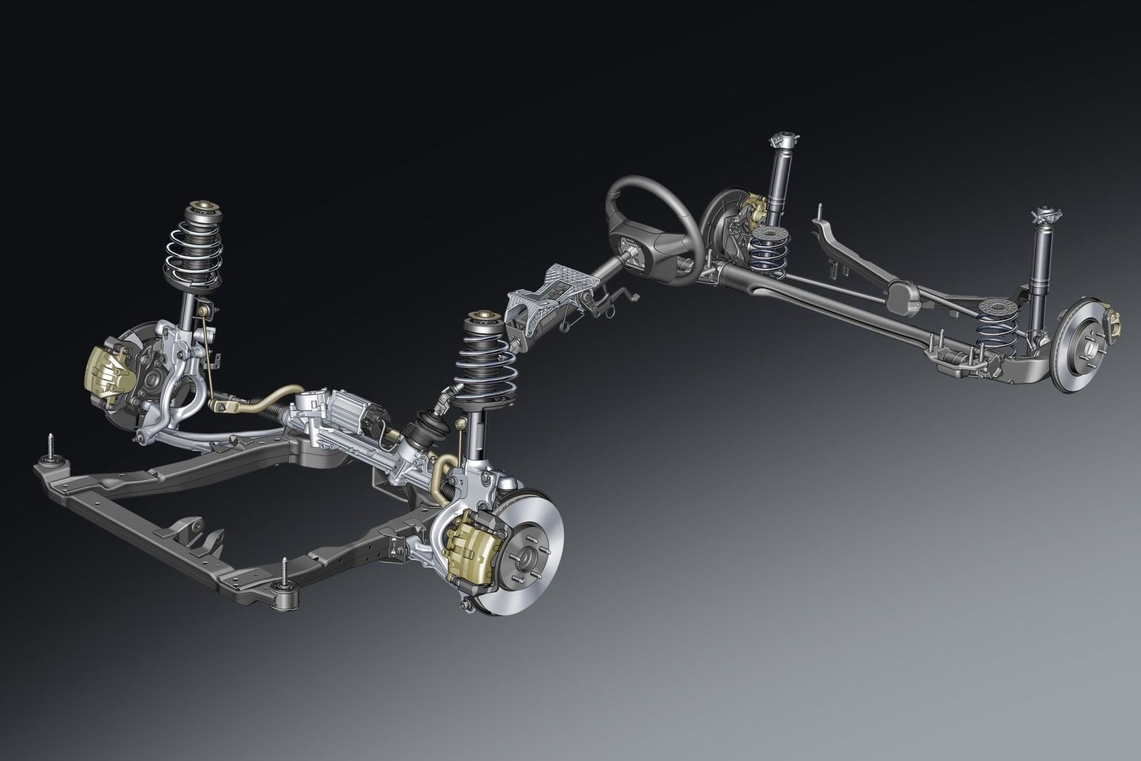 Opel Astra J - zawieszenie HiPerStrut