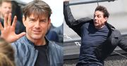 Tom Cruise miał wypadek na planie "Mission: Impossible 6"! "Źle wymierzył skok i zderzył się ze ścianą" (ZDJĘCIA)