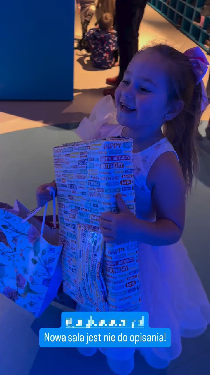 Bajkowe urodziny córki Sylwii Bomby