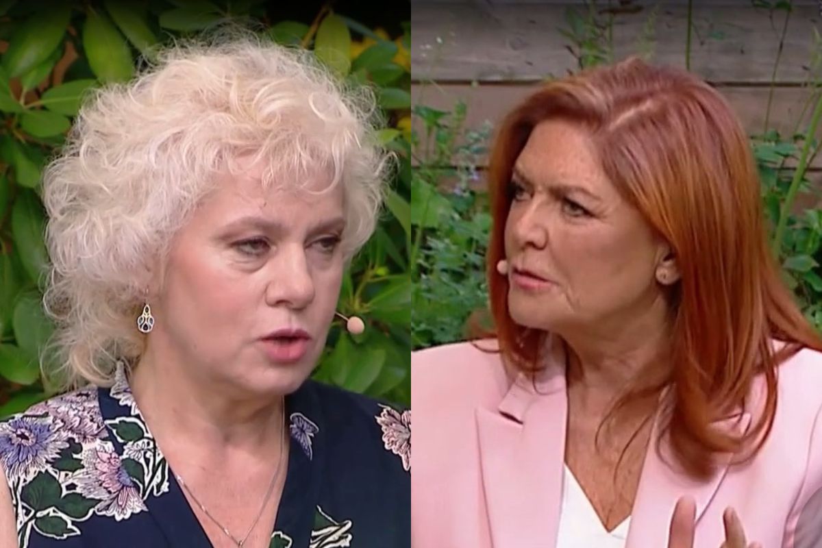 Aldona Żukowska i Katarzyna Dowbor w "Pytaniu na śniadanie"