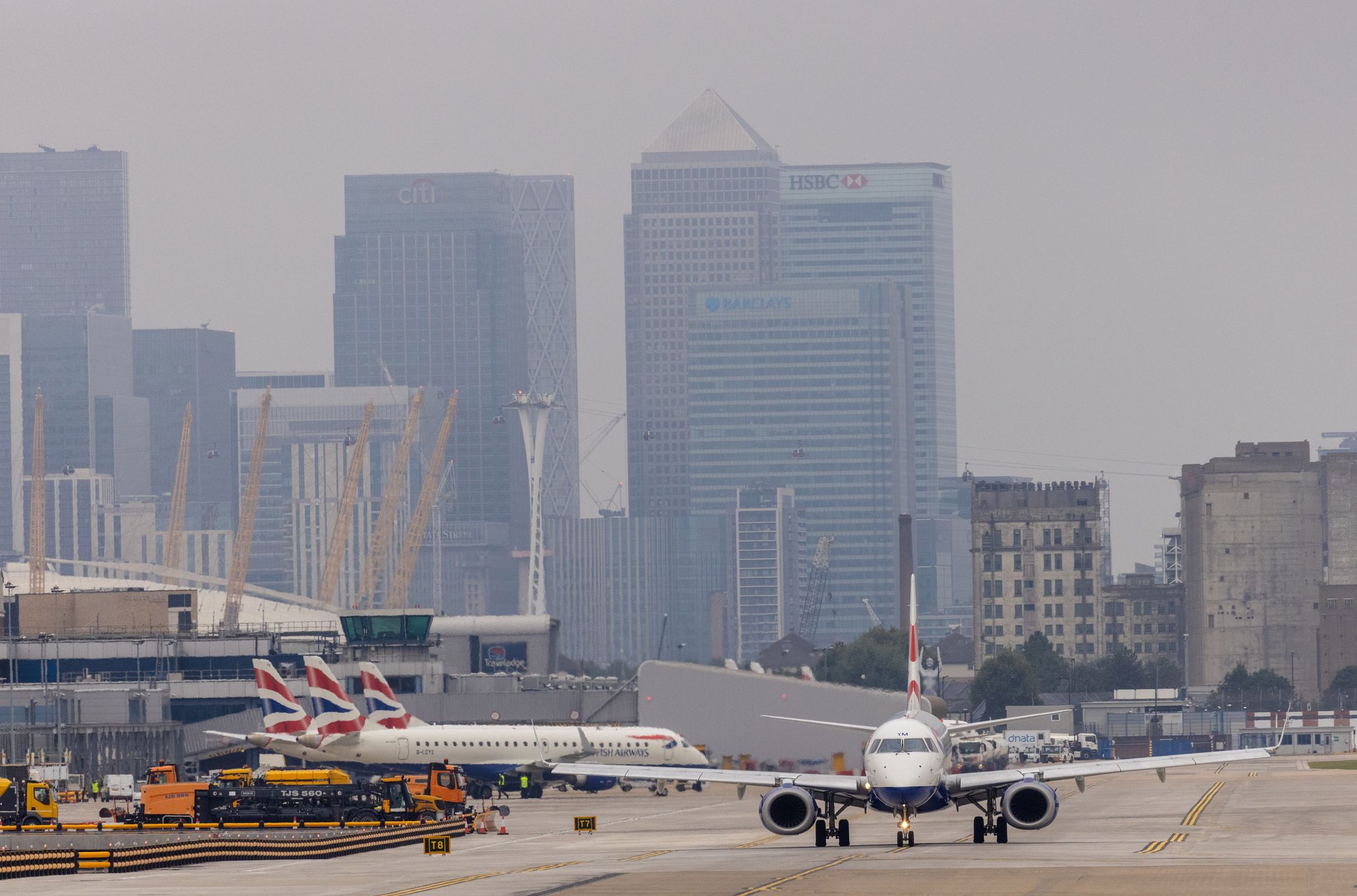 Lotnisko Londyn-City to pas startowy niemal w centrum miasta