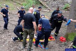 O krok od tragedii na grzybobraniu. Dwie doby błąkał się po lesie