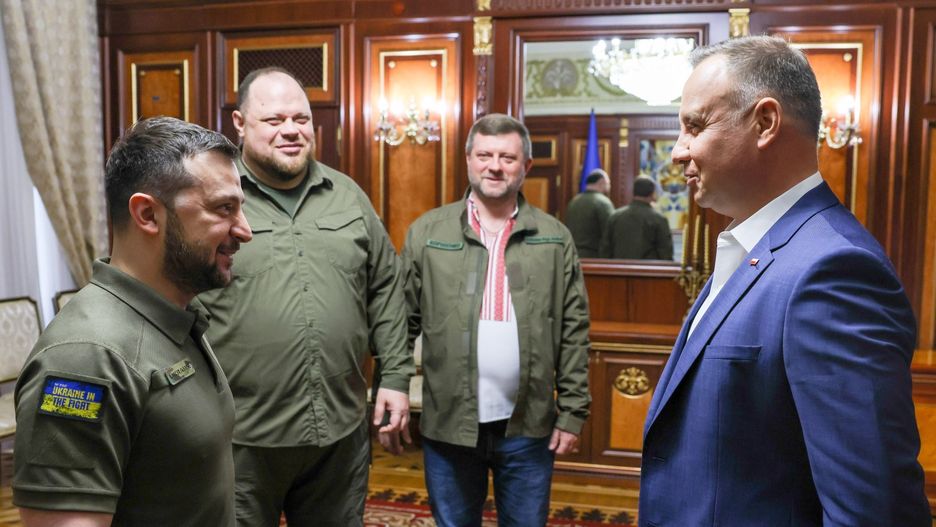 Andrzej Duda wygłosił orędzie w Kijowie. Dostał też prezent od Ukrainy 