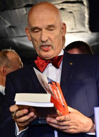 Korwin-Mikke też skorzysta z 500 złotych na dziecko. "Jak dają, to ciężko nie brać"