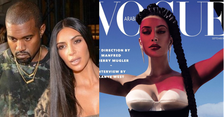 Kim Kardashian udzieliła wywiadu mężowi na łamach arabskiego "Vogue’a": "Dlaczego zmarnowałam tyle czasu i energii na innych mężczyzn?"