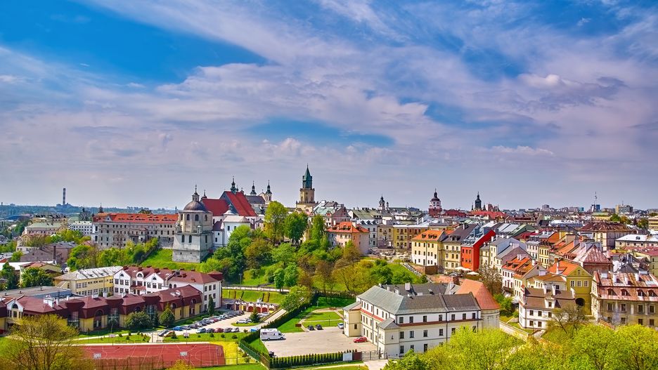 Widok na Lublin 