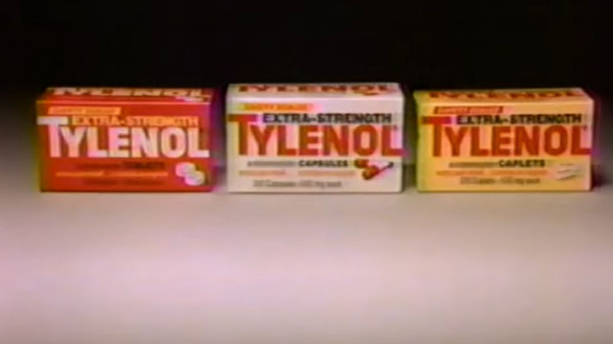 W 1982 roku siedem osób zginęło przez tylenol.