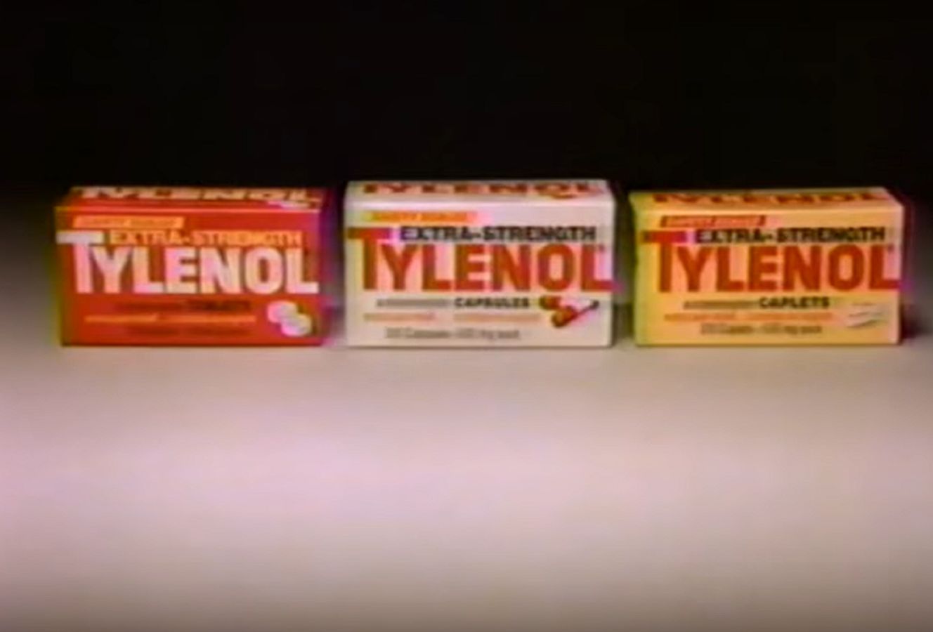 W 1982 roku siedem osób zginęło przez tylenol.
