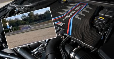 Kasa jest, umiejętności zero. Tak rozbił swoje BMW o przystanek