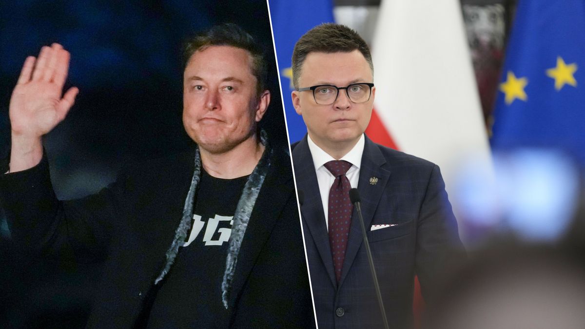 Elon Musk / Szymon Hołownia 