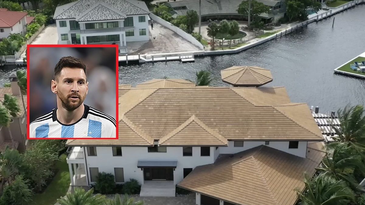 Lionel Messi i jego posiadłość na Florydzie