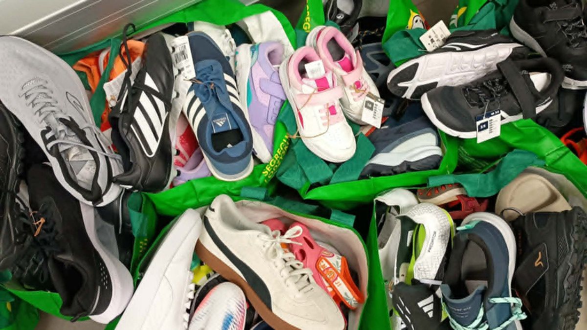 Skradzione buty 