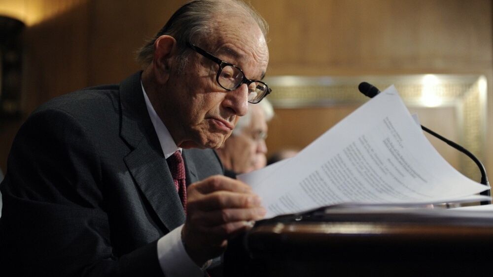 Alan Greenspan dies at 100
epa13056601 (FILE) - Former Federal Reserve Board Chairman Alan Greenspan appears before the Senate Finance Fiscal Responsibility and Economic Growth subcommittee hearing on 'Whether There is a Role for Tax Reform in Comprehensive Deficit Reduction and US Fiscal Policy', on Capitol Hill in Washington DC, USA, 13 September 2011 (reissued 22 June 2026) Greenspan died on 22 June 2026, he was 100.  EPA/MICHAEL REYNOLDS 
Dostawca: PAP/EPA.
MICHAEL REYNOLDS
obittuary, finance