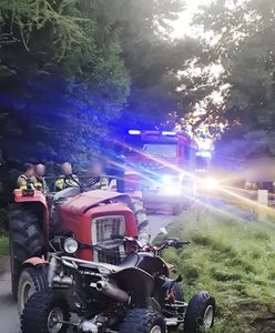 Tragiczny wypadek w Lubomierzu. Quad zderzył się z traktorem