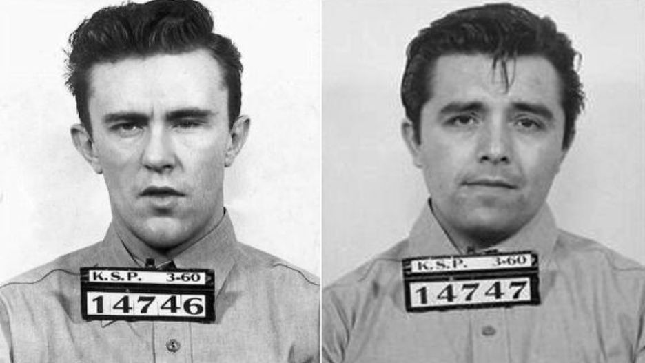 Richard Hickock i Perry Smith po zatrzymaniu w 1960 r.