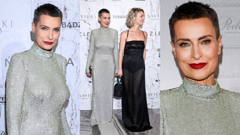 Danuta Stenka na pokazie Macieja Zienia