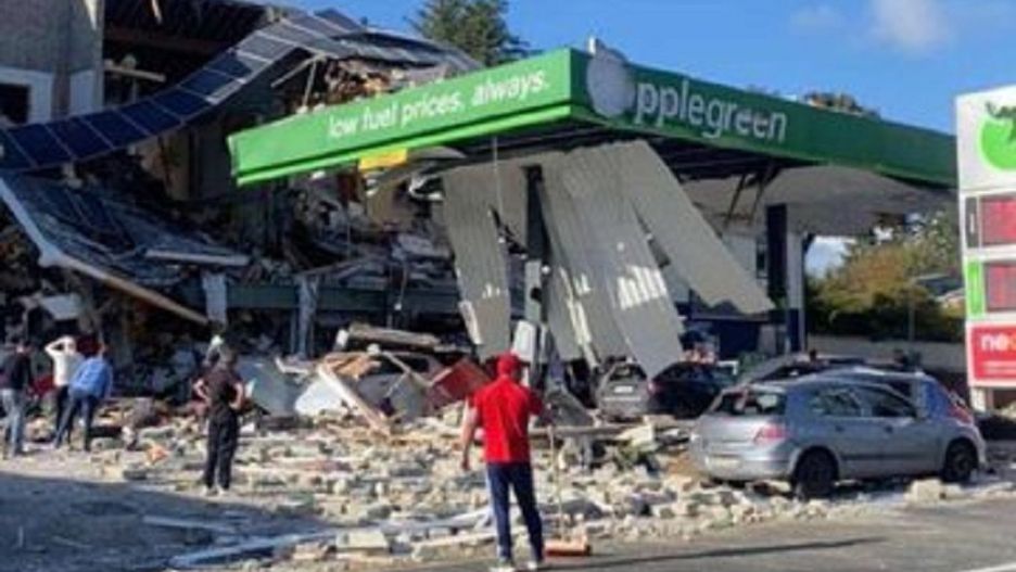 Wybuch na stacji benzynowej w Irlandii