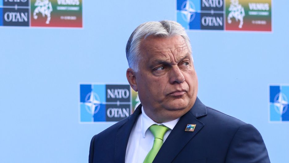 Viktor Orban w Wilnie
