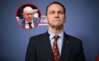 Sikorski ostro o rosyjskim dyplomacie. "Popis buty propagandy, kłamstw"