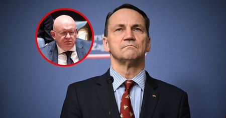 Sikorski ostro o rosyjskim dyplomacie. "Popis buty, propagandy i kłamstw"