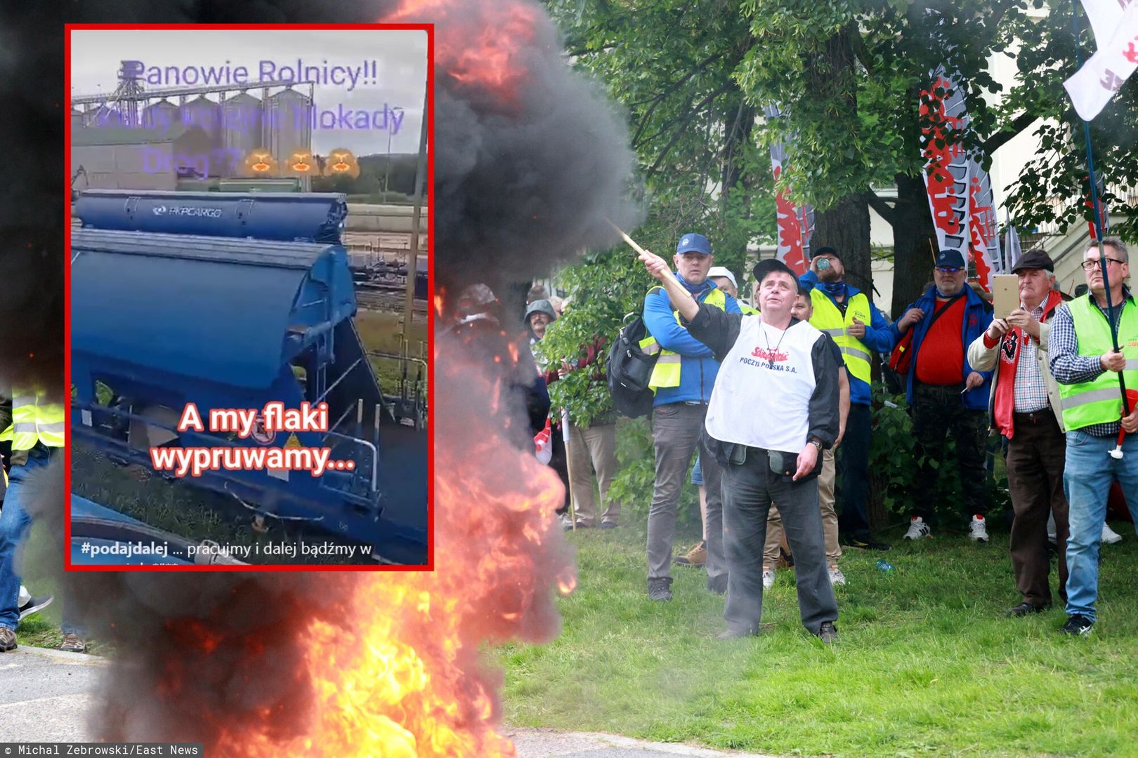 "Gdzie są panowie rolnicy?" Do sieci trafił film. Zachęca do blokad