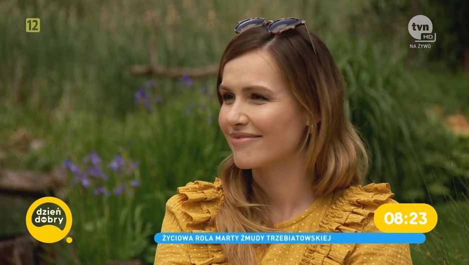 Marta Żmuda Trzebiatowska w "Dzień Dobry TVN"