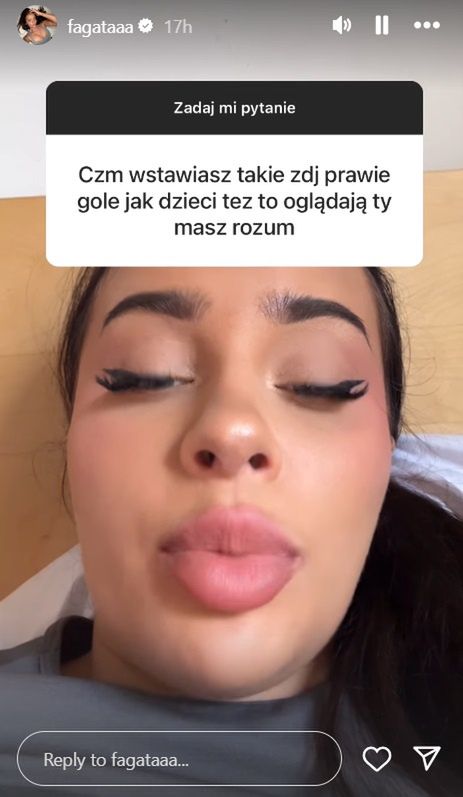 Fagata odpowiada "fanom"