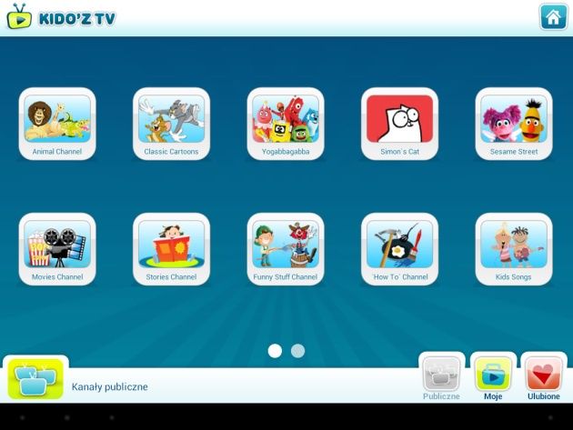 Yarvik Junior Tablet kidoz tv
