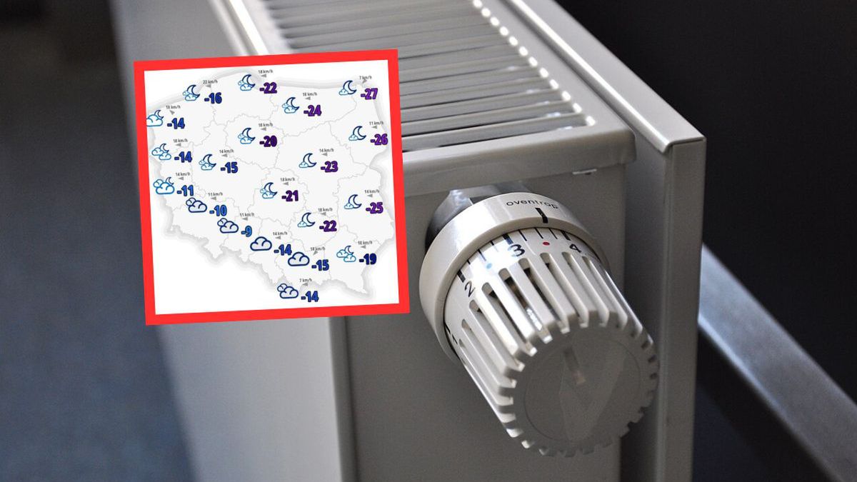 Potężny mróz wywołał liczne awarie