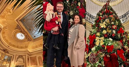 Jan Lubomirski-Lanckoroński z żoną i córką nadają z 5-gwiazdkowego hotelu w Londynie. Noc kosztuje tam nawet KILKADZIESIĄT tysięcy...