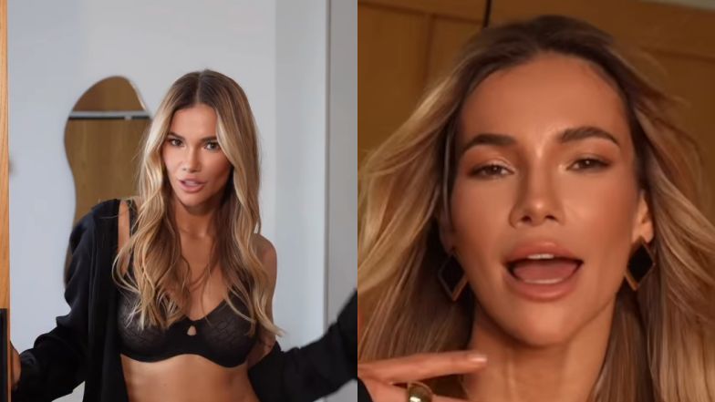 Maja Bohosiewicz w bieliźnie realizuje obowiązki influencerskie