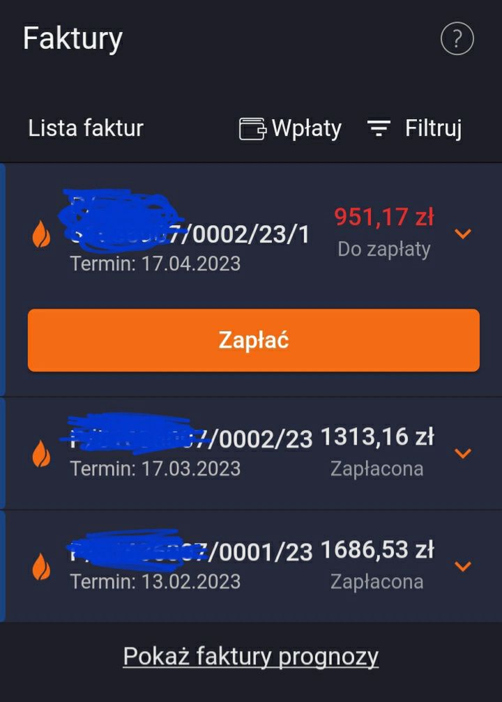 Faktura prognozowana 