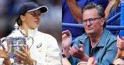 Matthew Perry był na meczu Igi Świątek. Tak później pisał o Polce (FOTO)
